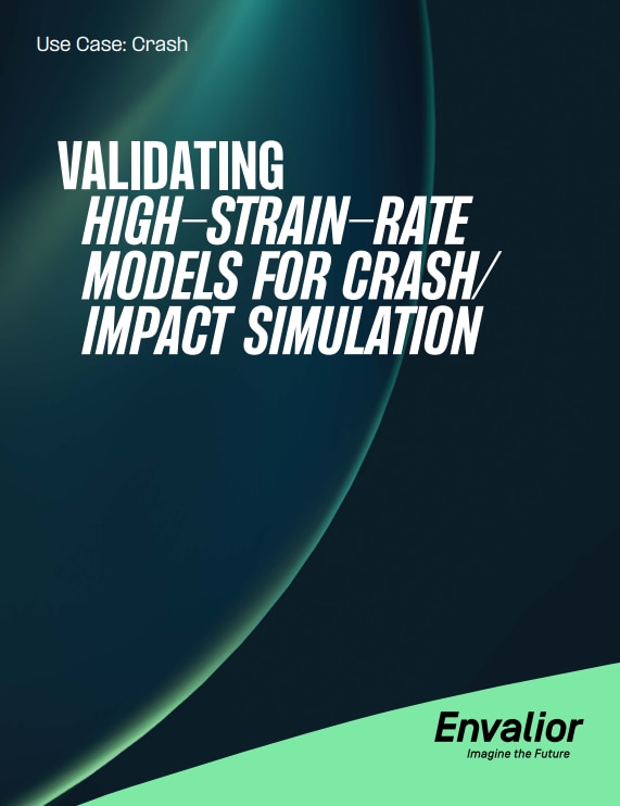 Validating high-strain-rate models for crash/impact simulation