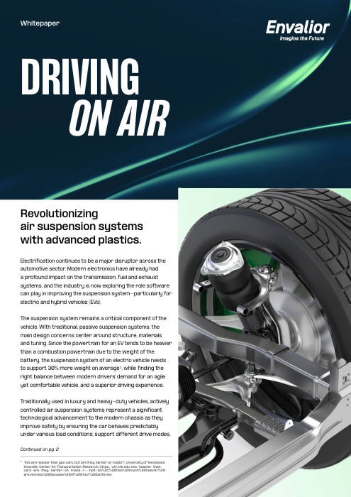 Driving on air: revolutionizing air suspension systems with advanced plastics