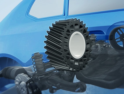 Delivering high-performance gears for compact engine management actuators