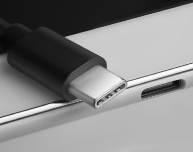 Meeting power demands of USB-C connectors while reducing risk of electrical arcing