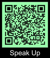 QR code Speak Up report internal