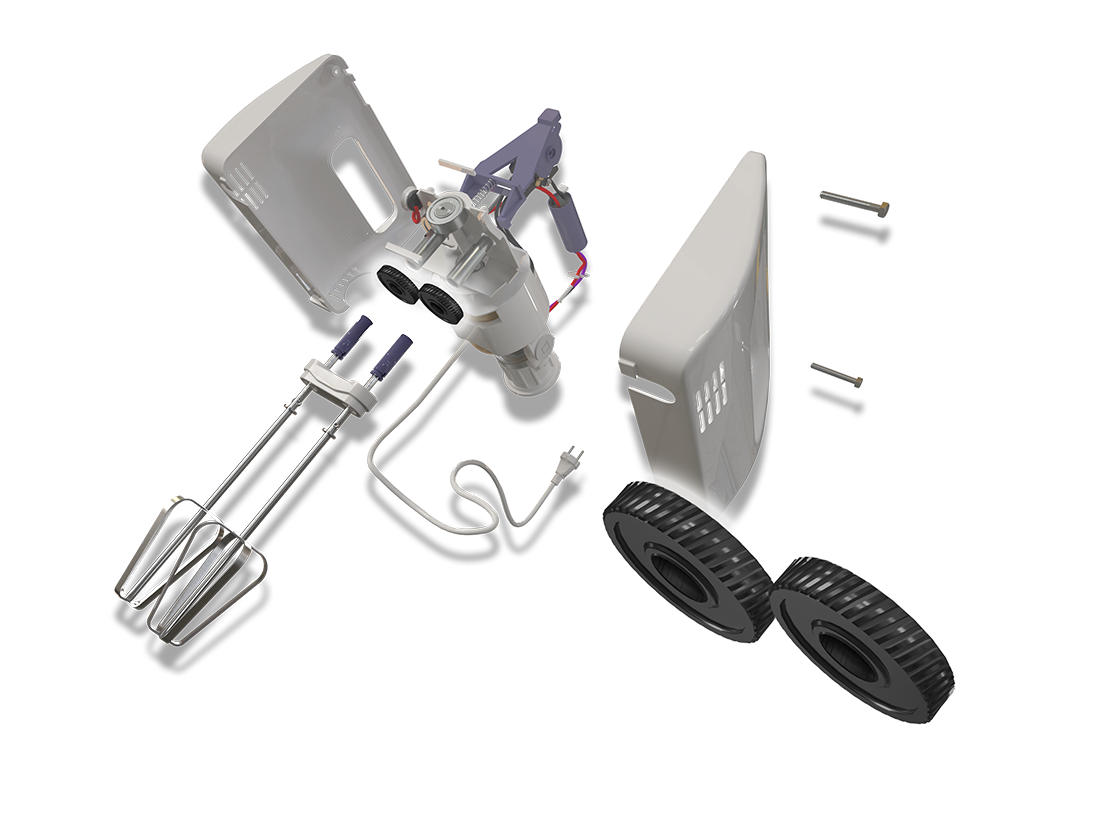 Small appliance gears