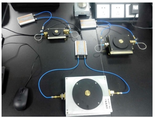 SPDR equipment for dk/df measurements