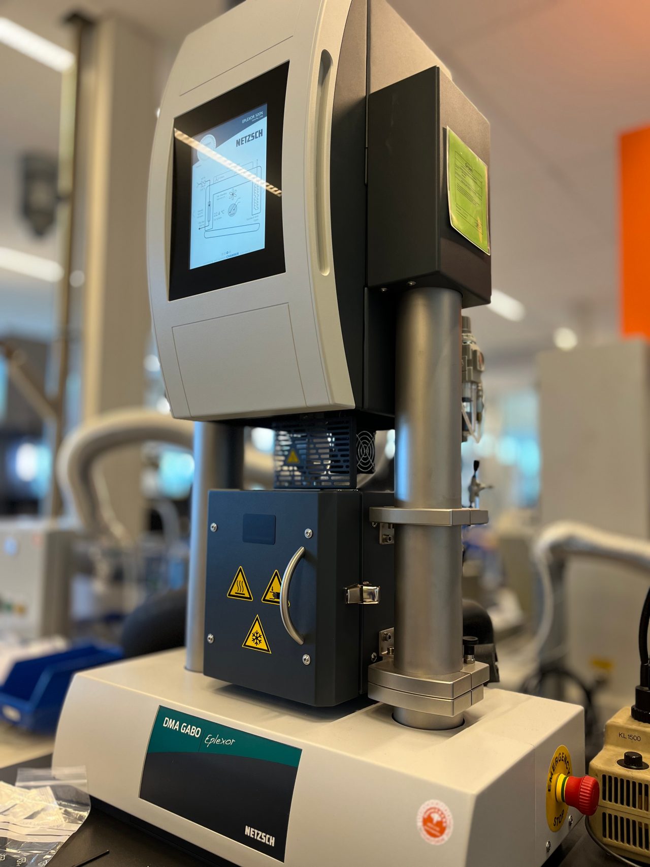 DMTA setup